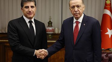 Cumhurbaşkanı Erdoğan, konutuna saldırı düzenlenen IKBY Başkanı Neçirvan Barzani ile görüştü