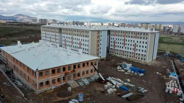 Erciyes'te Yeni Öğrenci Yurtları Tamamlanıyor