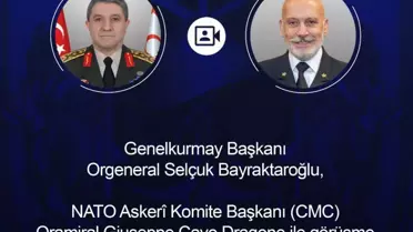 Bayraktaroğlu ve Dragone Görüştü