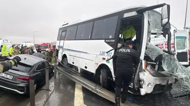 İstanbul'daki zincirleme kazada mucize! Şehit polis hayata döndü