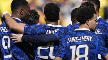 Kanteli Fransa, Davinson Sanchezli Kolombiya'yı üzdü