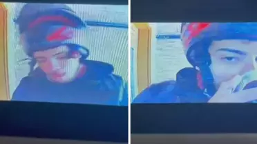 Müşteriye teslim edeceği tatlıyı kapı önünde açarak yaladı