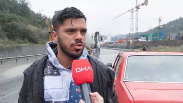 Sarıyer'de Yağmur Sel Oldu