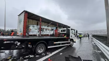 Kocaeli'de Zincirleme Kaza: 3 Yaralı