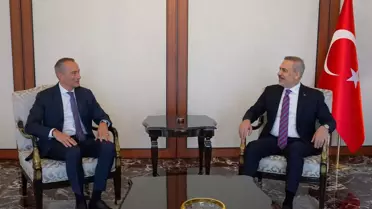 Hakan Fidan, Gazze Temsilcisi ile Görüştü