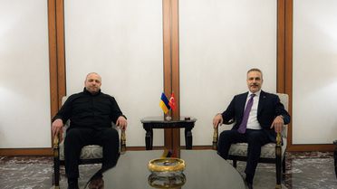 Fidan ve Umerov Ankara'da Bir Araya Geldi