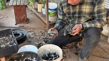 Geri Dönüşüm ve Heykel Sanatçısı Mervan Altınorak, Büyük İskender'in Atı Bukefalos'un Heykelini Tasarladı