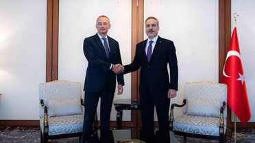 Hakan Fidan ve Nikolay Mladenov Görüştü