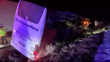 Erzincan'da Otobüs Kazası: Can Kaybı Yok