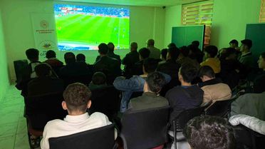 Hasköy'de Milli Takım Coşkusu