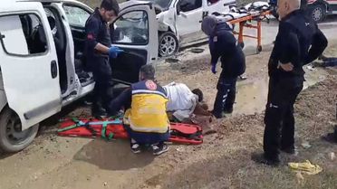 Darende'de Kaza: 4 Yaralı