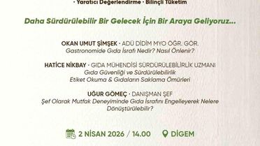 İsrafa 'dur' demek için uzmanlar Didim'de buluşacak