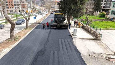 Kahramanmaraş'ta asfalt çalışmaları