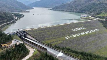 Kocaeli'nin fazla suyu Sapanca Gölü'ne gönderiliyor
