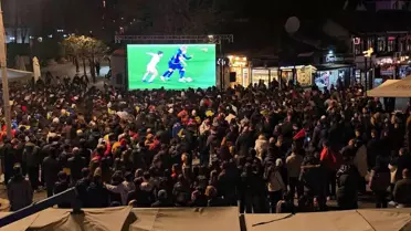 Kosova-Türkiye Maçı Coşkuyla İzleniyor