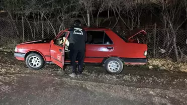 Adıyaman'da Park Halindeki Araç Kundaklandı