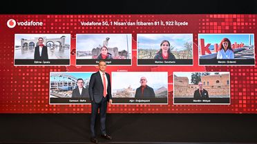 Vodafone'dan altyapıya 5 yılda 100 milyar TL’yi aşkın 5G yatırımı: 1 Nisan'da 81 il ve 922 ilçede 5G sinyalini aynı anda verecek