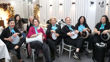 Karasu'da Ritim Grubu Terapi Oluyor