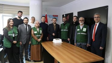 Anadolu Ajansı'na Kutlama Ziyareti