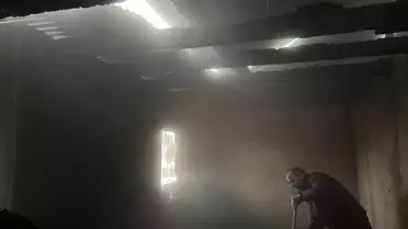 Alucra'da Ev Yangını: Maddi Hasar Var