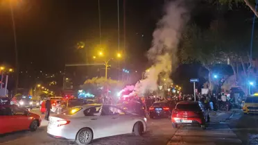Alanya'da Dünya Kupası Sevinci