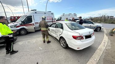 Hatay'da Trafik Kazası: 1 Yaralı