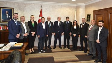 Azerbaycan Heyeti TTSO'yu Ziyaret Etti