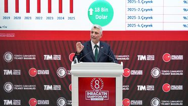 Bakan Bolat Çimento, Cam, Seramik ve Toprak Ürünleri İhracatçıları Birliği Ödül Töreni'nde konuştu Açıklaması