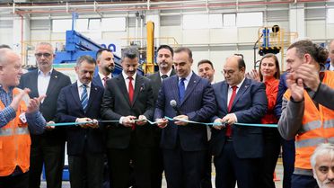 Bakan Kacır, Kocaeli'de alüminyum üretim hattının açılışında konuştu Açıklaması