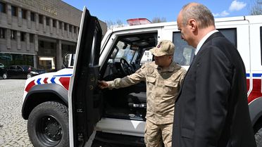 Batman'a Yerli Zırhlı Araç TULGA