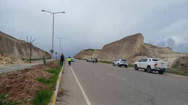 Batman'da Heyelan: Üniversite Yolu Kapandı