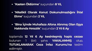 Bingöl'de Aranan Şahıs Yakalandı