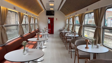 Burdur'da Tarihi Tren Garı'nda Yeni Sosyal Alanlar