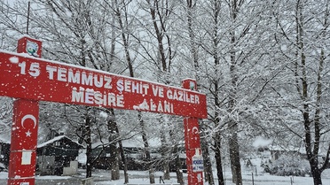 Altınyayla'da Kar Yağışı Etkili Oldu