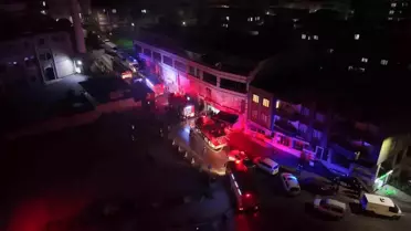 Bursa'da Depo Yangını Kontrol Altında