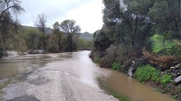 Ayvacık'ta Sağanak Yağış Hayatı Olumsuz Etkiliyor