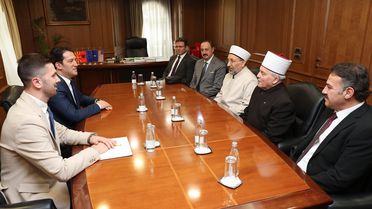 Diyanet Başkanı Arpaguş Kuzey Makedonya'da