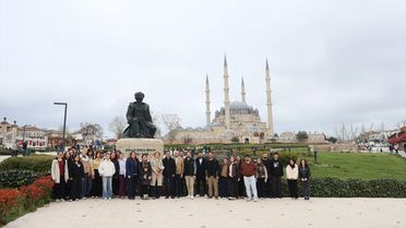 TÜ Öğrencileri Selimiye Camisi'ni Ziyaret Etti