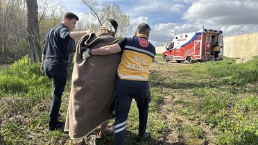 Tunca Nehri'ne Düşen Kişi Kurtarıldı