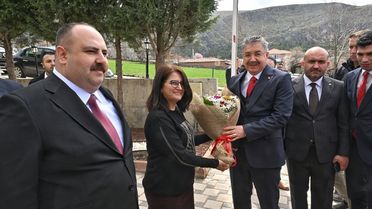 Eskişehir Valisi Erdinç Yılmaz, İnönü'de çeşitli ziyaretlerde bulundu