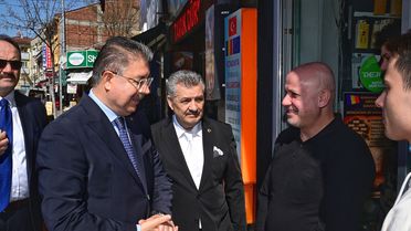 Vali Yılmaz'dan Esnafa Ziyaret