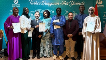 Banjul'da Türkçe Kursu Sertifika Töreni