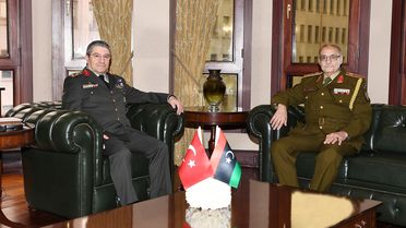 Selçuk Bayraktaroğlu Libya Komutanını Kabul Etti