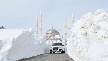 Gümüşhane'de Karla Mücadele Devam Ediyor