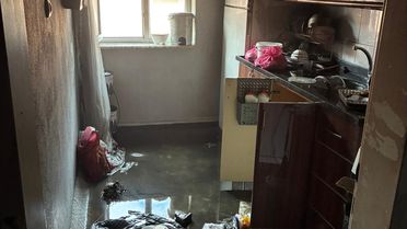 Hizan'da Ev Yangını