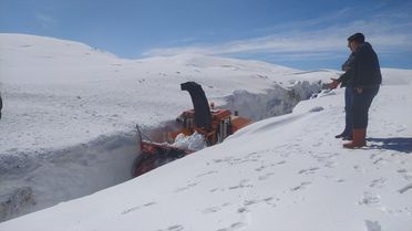 Kağızman-Ağrı Yolu Ulaşıma Açıldı