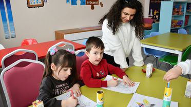 Kreş Öğrencileri Gençlik Merkezini Ziyaret Etti
