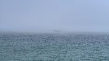 Abana'da Yoğun Sis Etkili