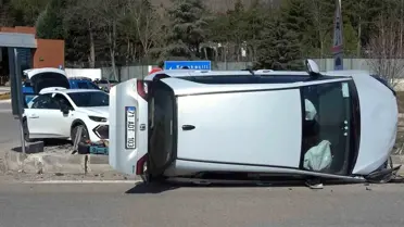 Kırıkkale'de Trafik Kazası: 1 Yaralı