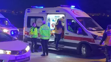 Kırıkkale'de Tır-Otomobil Kazası: 3 Yaralı